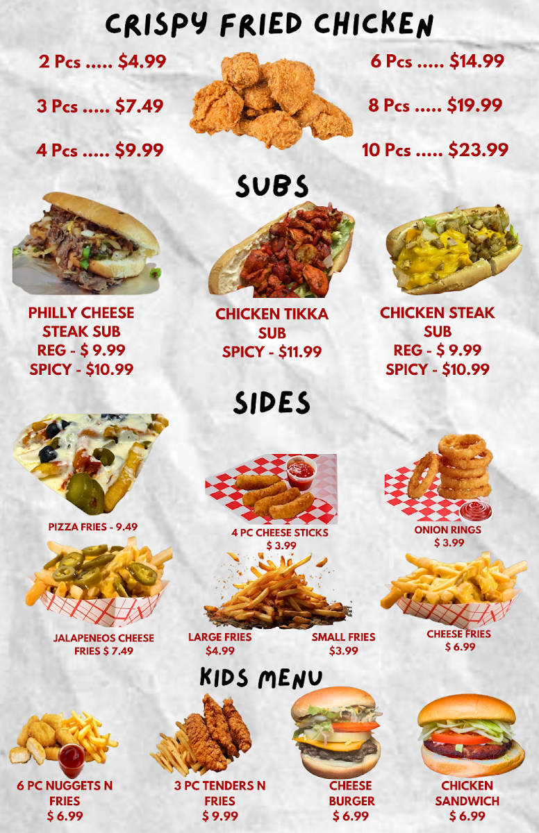 Menu Sara's Halal Burgers & Nyc Gyro-4