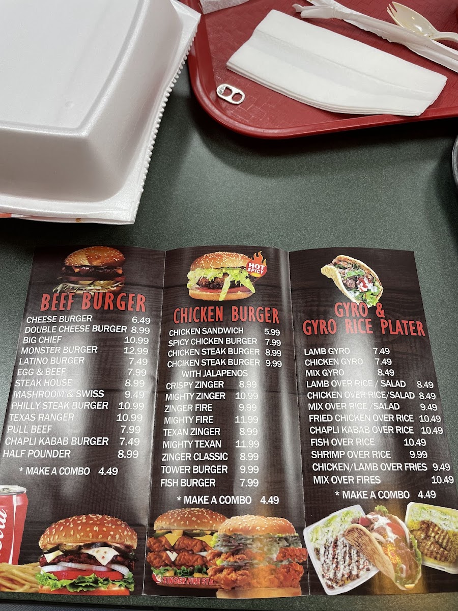 Menu Sara's Halal Burgers & Nyc Gyro-7